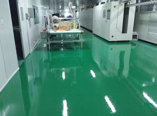 環氧地坪施工時如何避免膩子刮痕